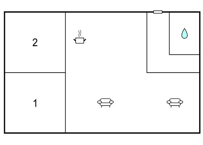 Ferienhaus 2 Bedroom Gorgeous In Toftlund
